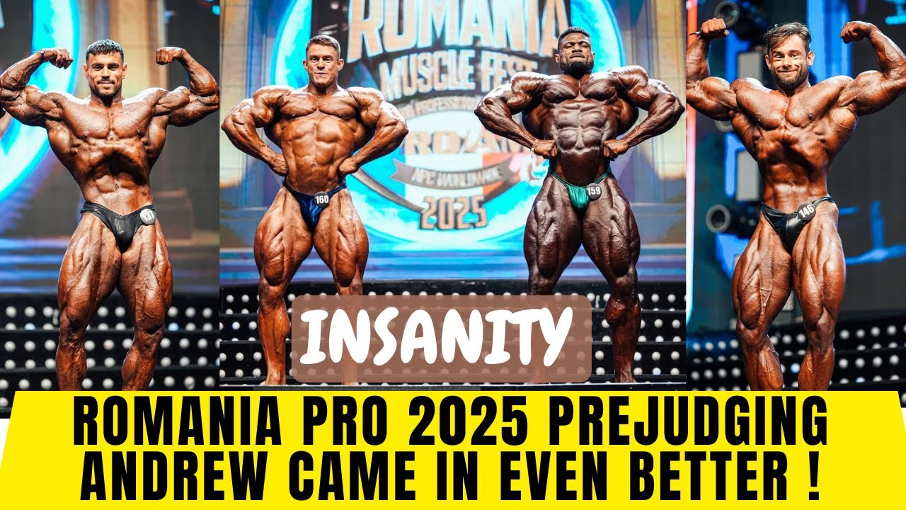Romania Muscle Fest 2025 Prejuding + Andrew был даже лучше, чем Olympia + Joan &mdash; это будущее