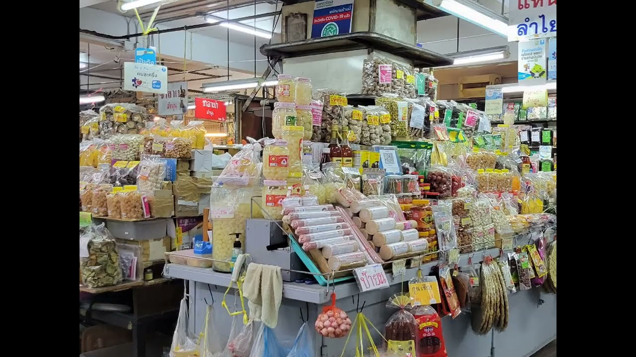 泰國清邁 l 瓦洛洛市場&龍眼市場 Warorot Market & Ton Lam Yai Market, Chiang Mai Thailand