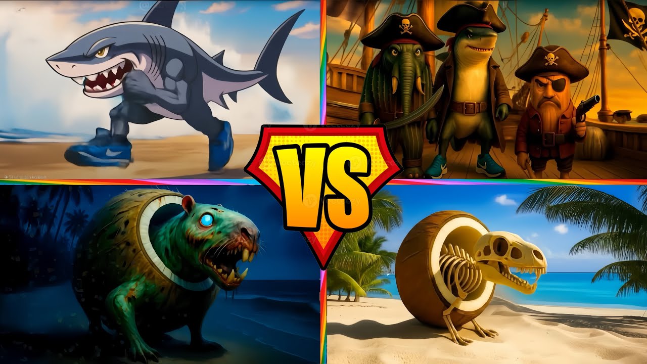 BRAINROT ANIME 🆚 BRAINROT ZOMBIE 🆚 BRAINROT EXTINCTION 🆚 BRAINROT PIRATES - Tiles Hop EDM Rush!
