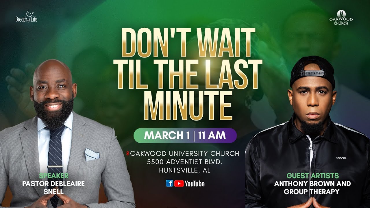 Pastor Snell | Don't Wait Till The Last Minute | BOL Worship Service
