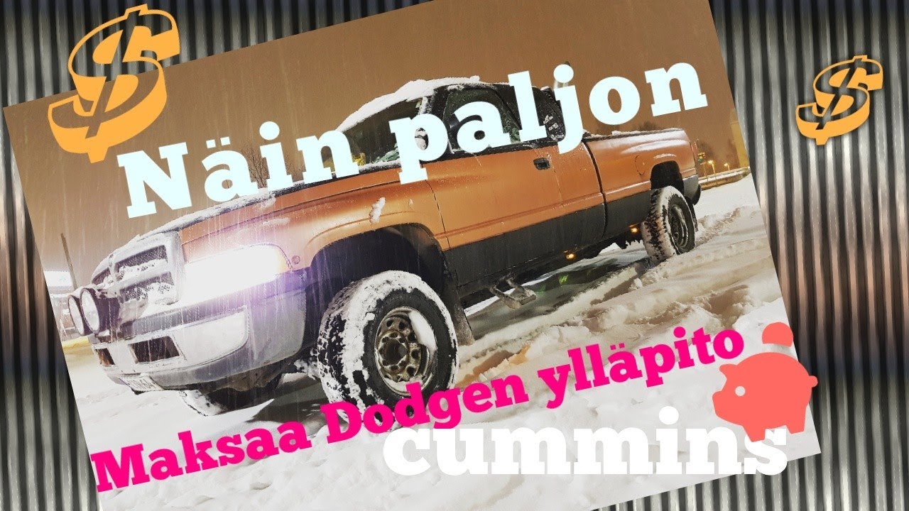 Paljonko Dodge ram cummins yll&auml;pito maksaa? Luukku 14