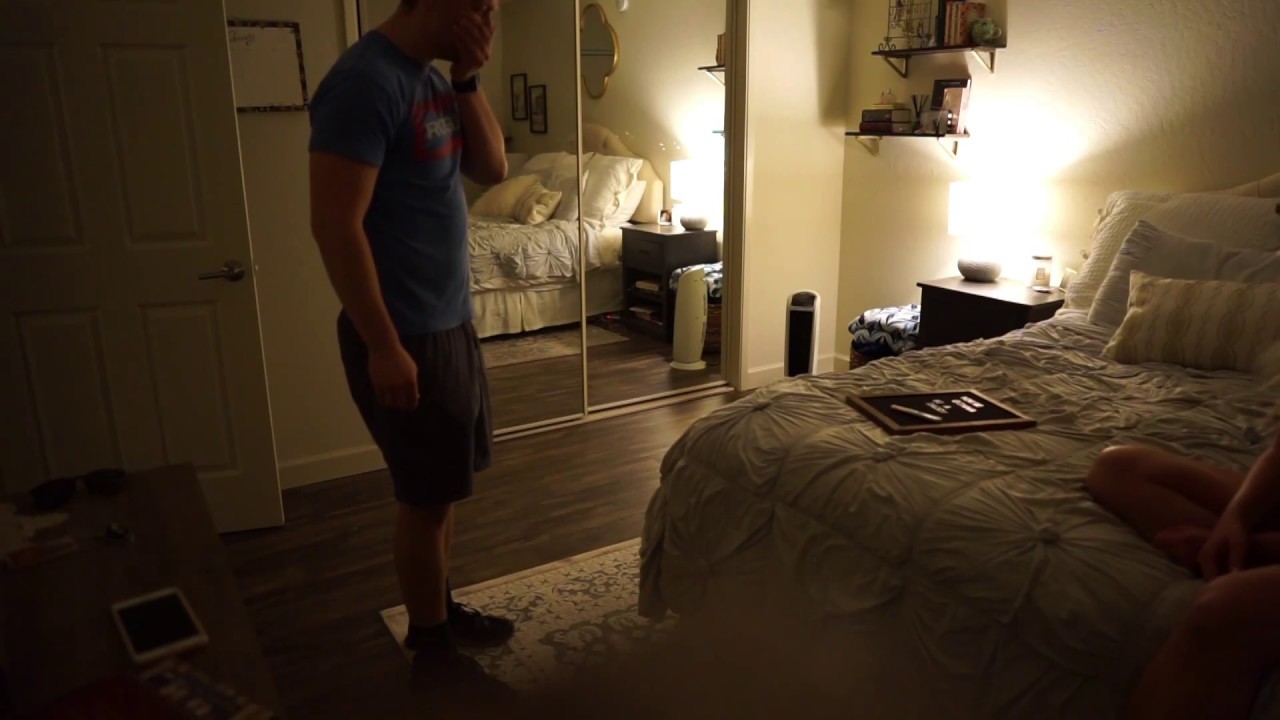 Pregnancy Surprise to Husband!