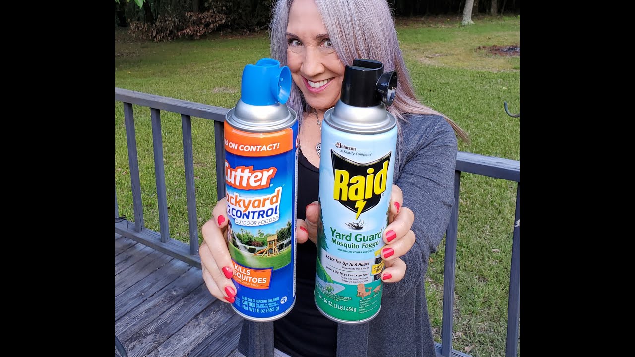 Raid Yard Guard vs. Cutter Backyard Bug Control | KimTownselYouTube