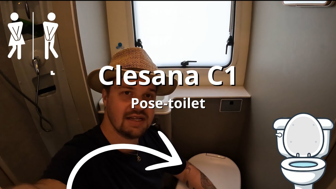 Clesana C1 Pose-toilet
