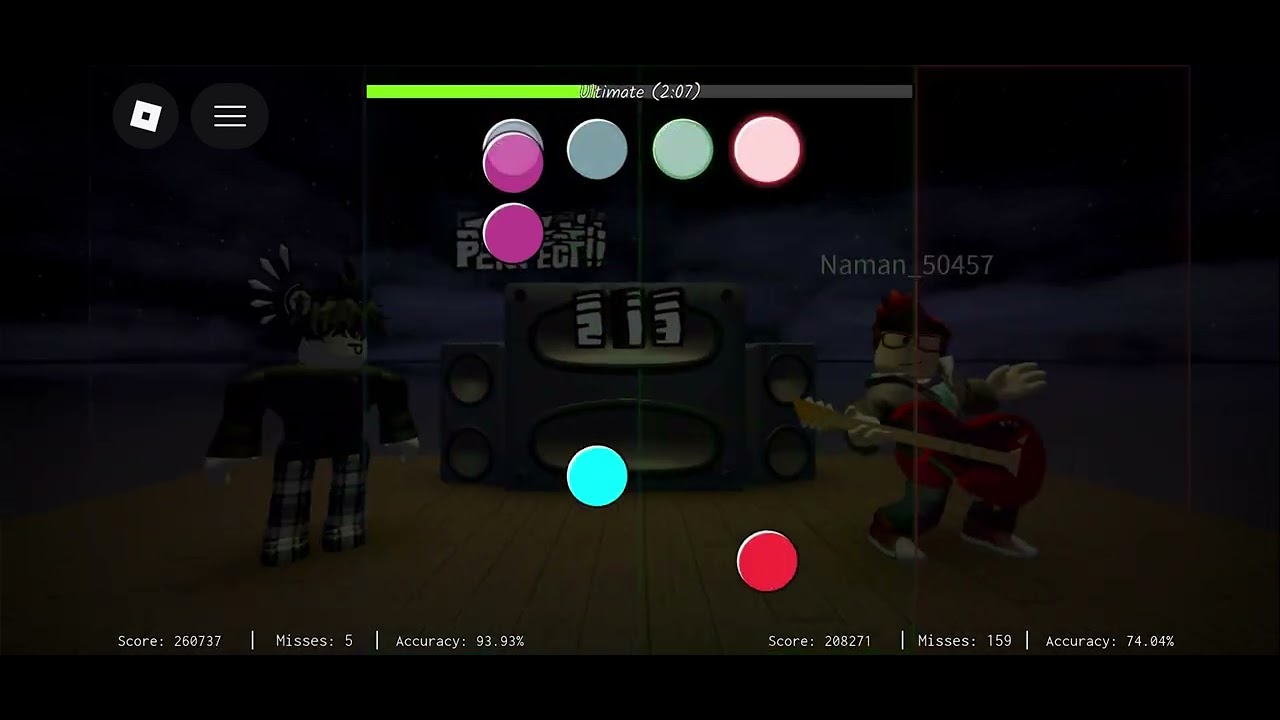Pocky vs @Naman_50457 #fnf #roblox 