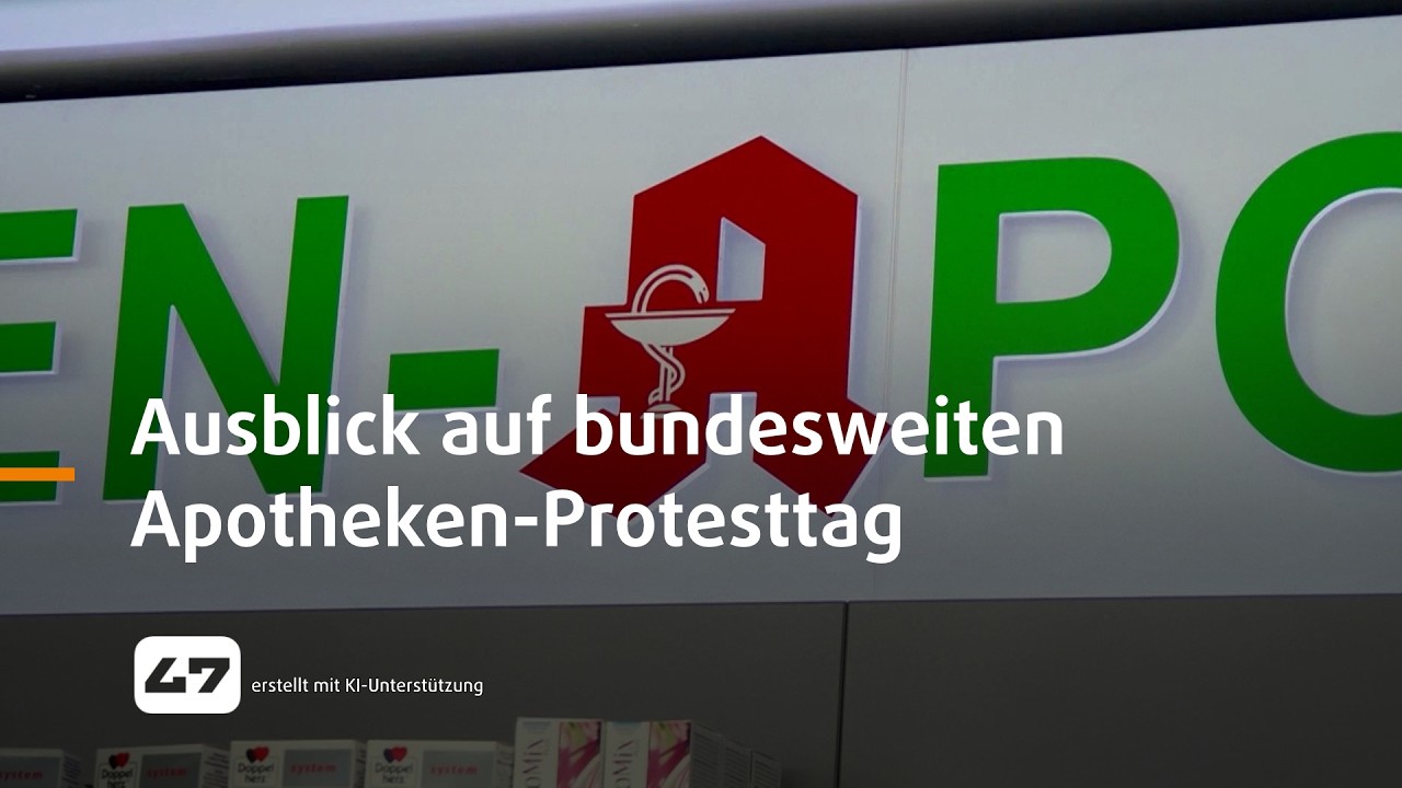 STUDIO 47 .live | AUSBLICK AUF BUNDESWEITEN APOTHEKEN-PROTESTTAG