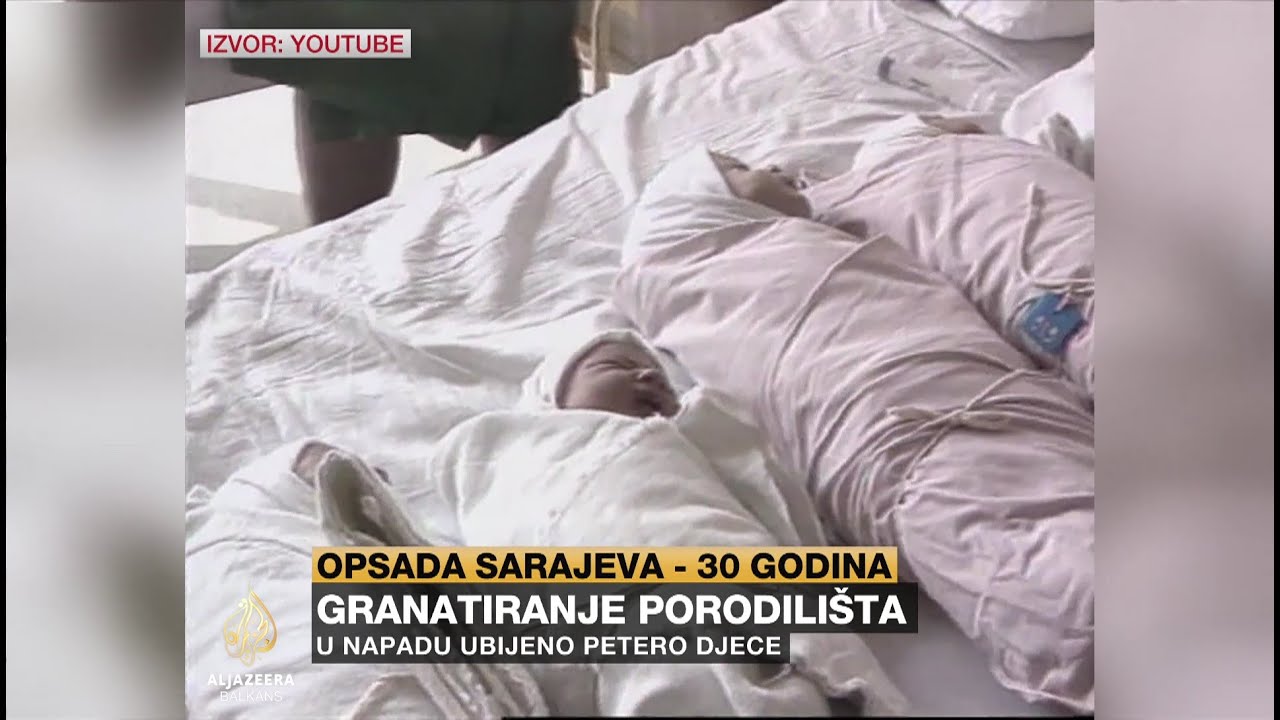 Opsada Sarajeva: U granatiranju porodilišta ubijeno petero djece
