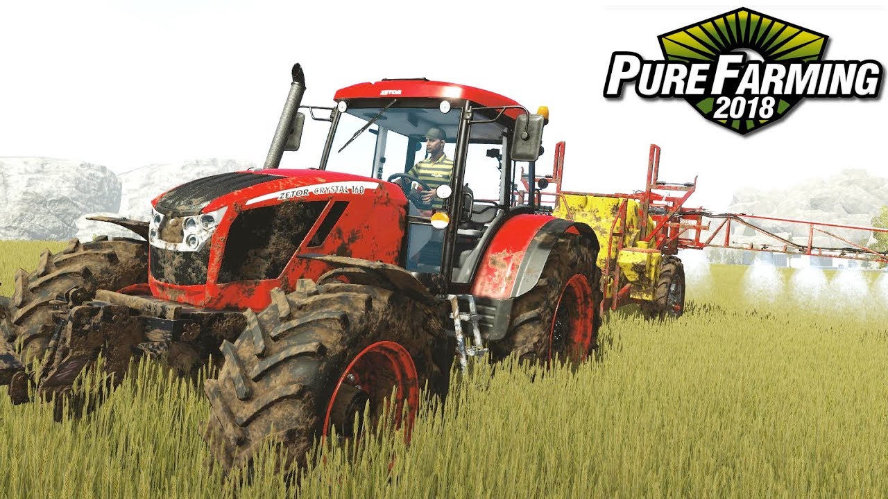 Oprysk żyta - Pure Farming 2018 | #31