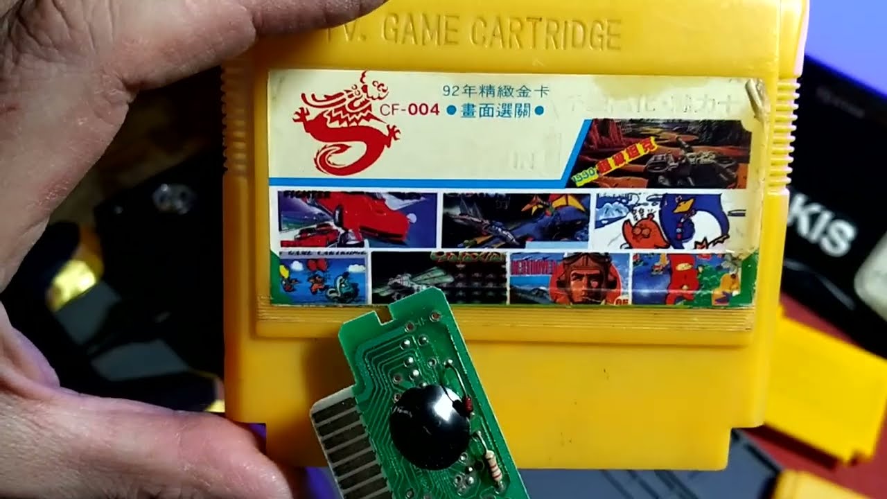 TV GAME CARTRIDGE per VINTED ir Truputis Eksperimentų 