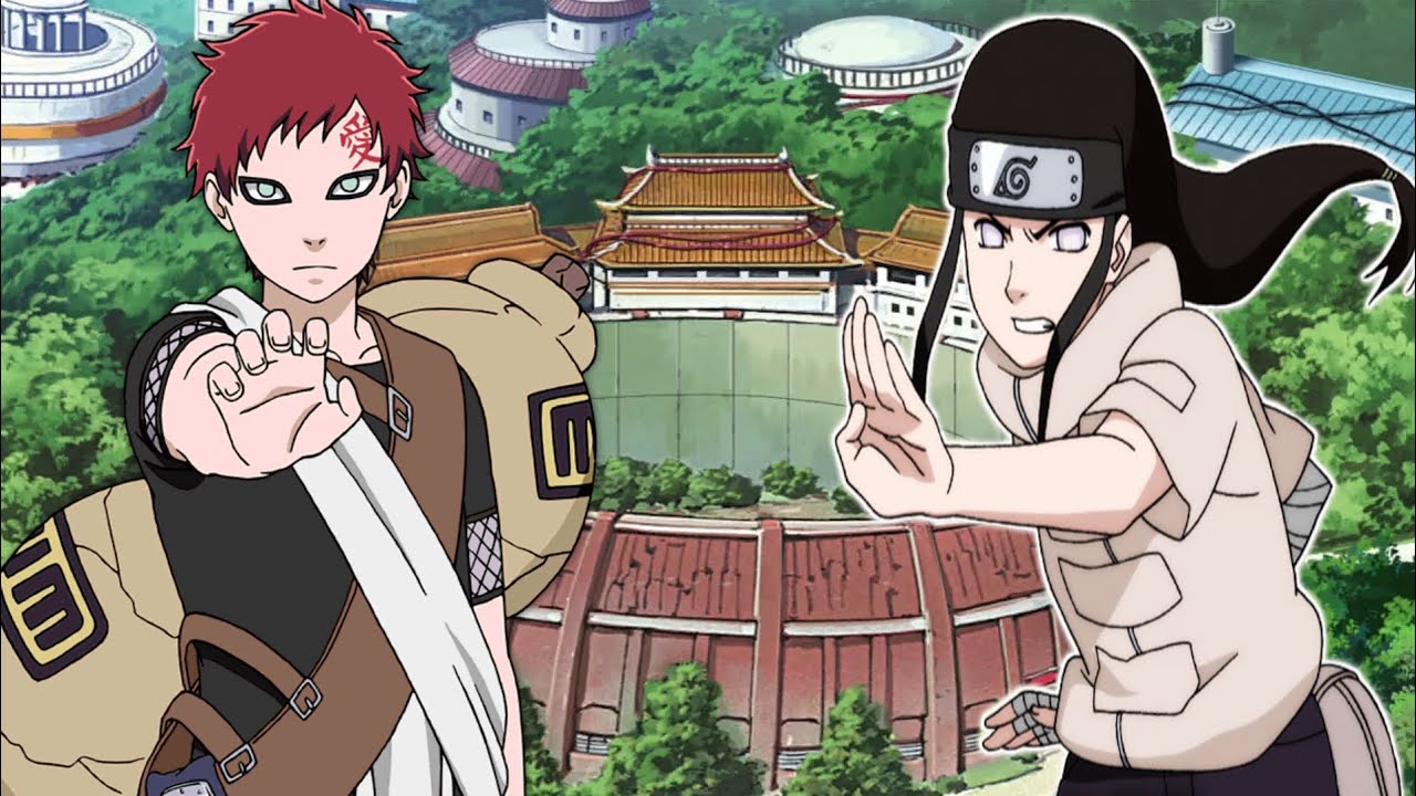 Kid Gaara(Chunin Exams) VS Kid Neji(Chunin Exams)