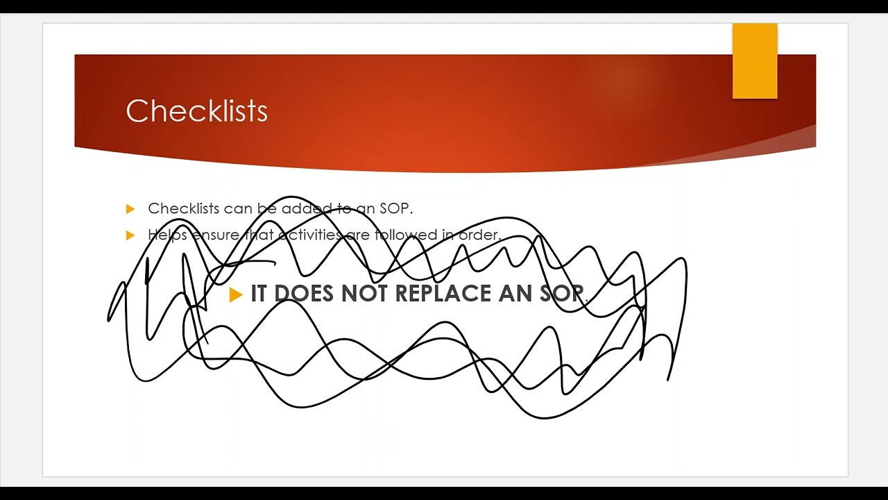 CTC 115 Methods:  More About SOPs and Federal Regulations within 21 CFR Part 58 Part 16