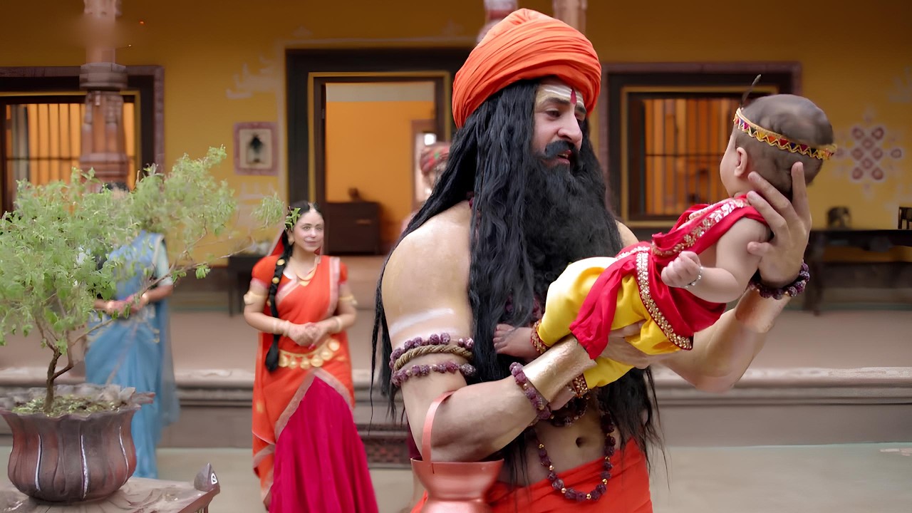 शिव जी आए गोकुल बालकृष्ण को देखने | Yashomati Maiya Ke Nandlala | Full Episode 13 | #Krishna Leela