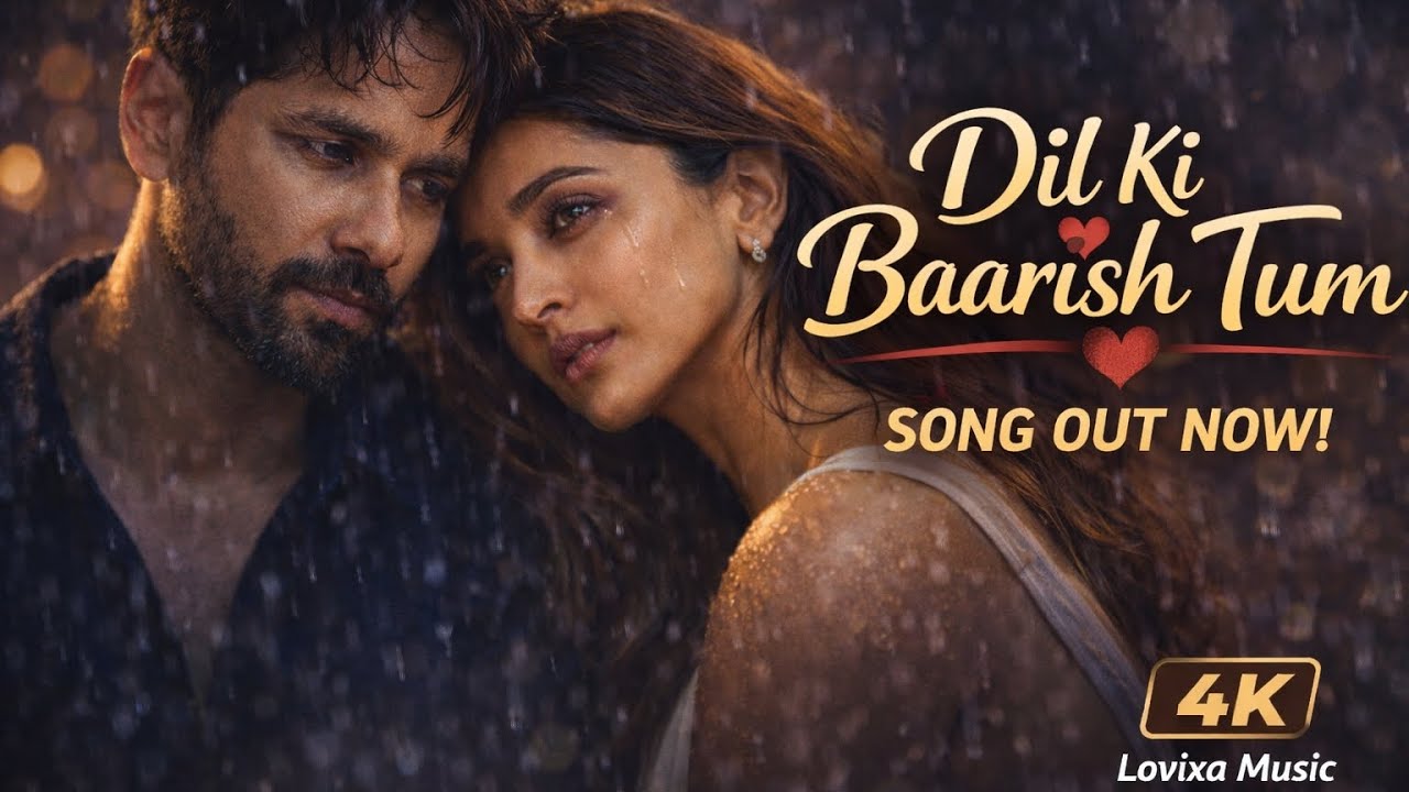 Dil Ki Baarish Tum 💞 | Sad Romantic Love Song 2026 | Shahid Kapoor & Deepika Vibe | Lovixa Music