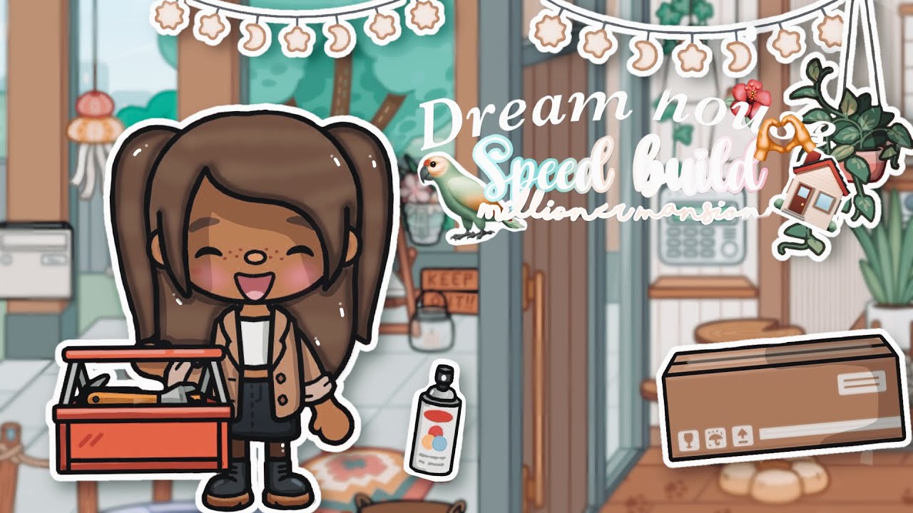 •AESTHETIC•Building my dream house*//speedbuild🌺🫧 PART 1