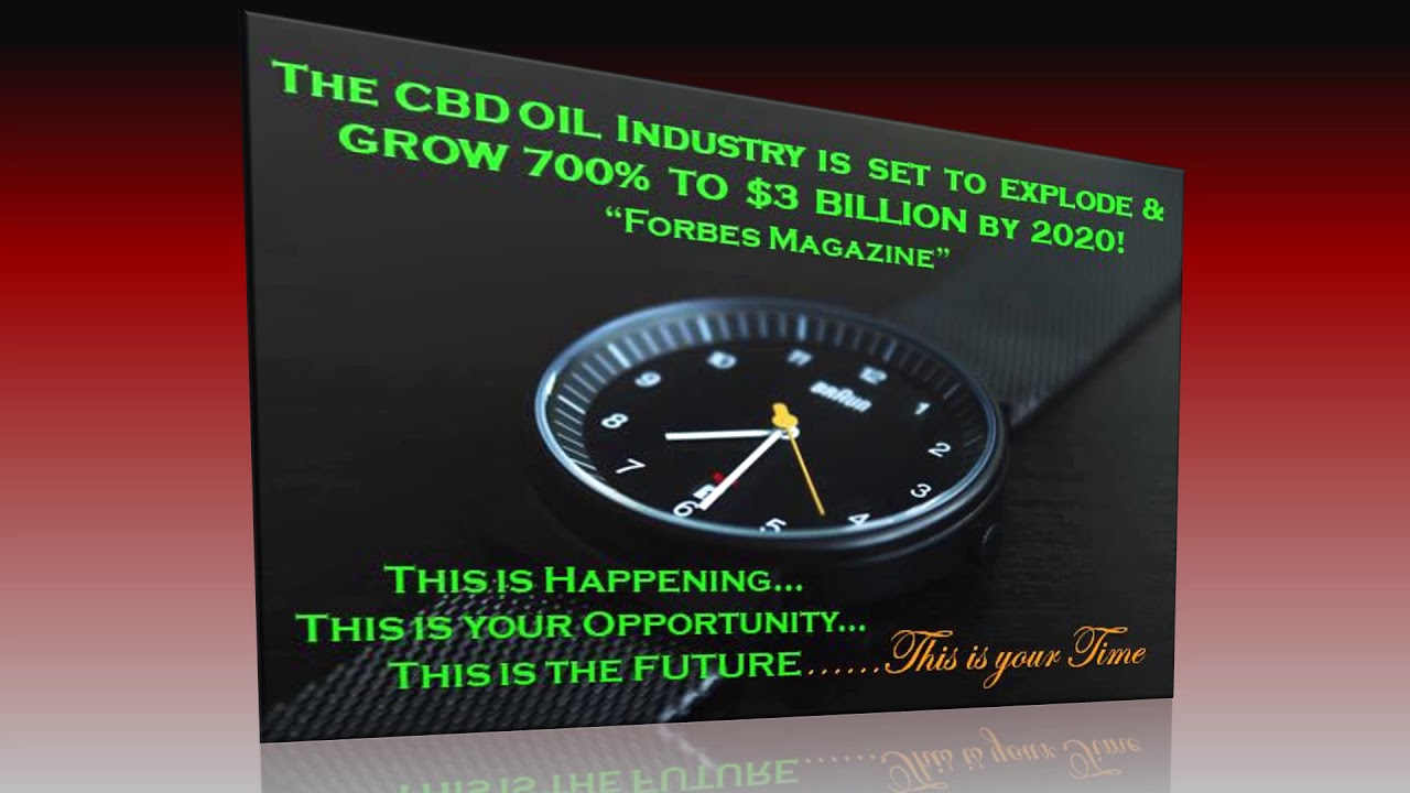 CBD Oil Wave exploding