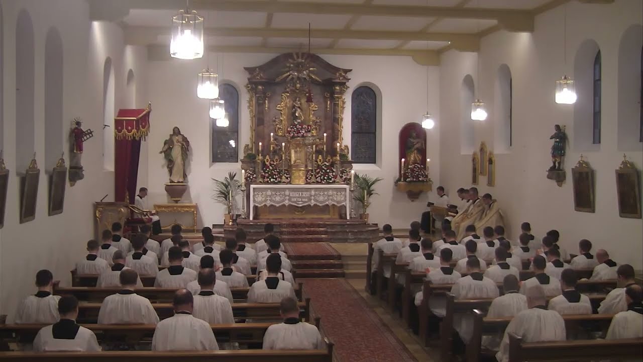 18. März 2026, 18:25 Uhr - 1. Vesper vom Hl. Josef - Priesterseminar Herz Jesu