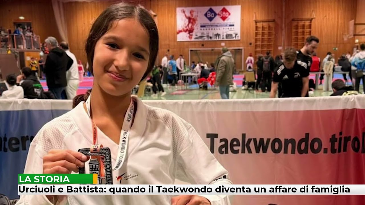 Urciouli e Battista: quando il Taekwondo diventa un affare di famiglia