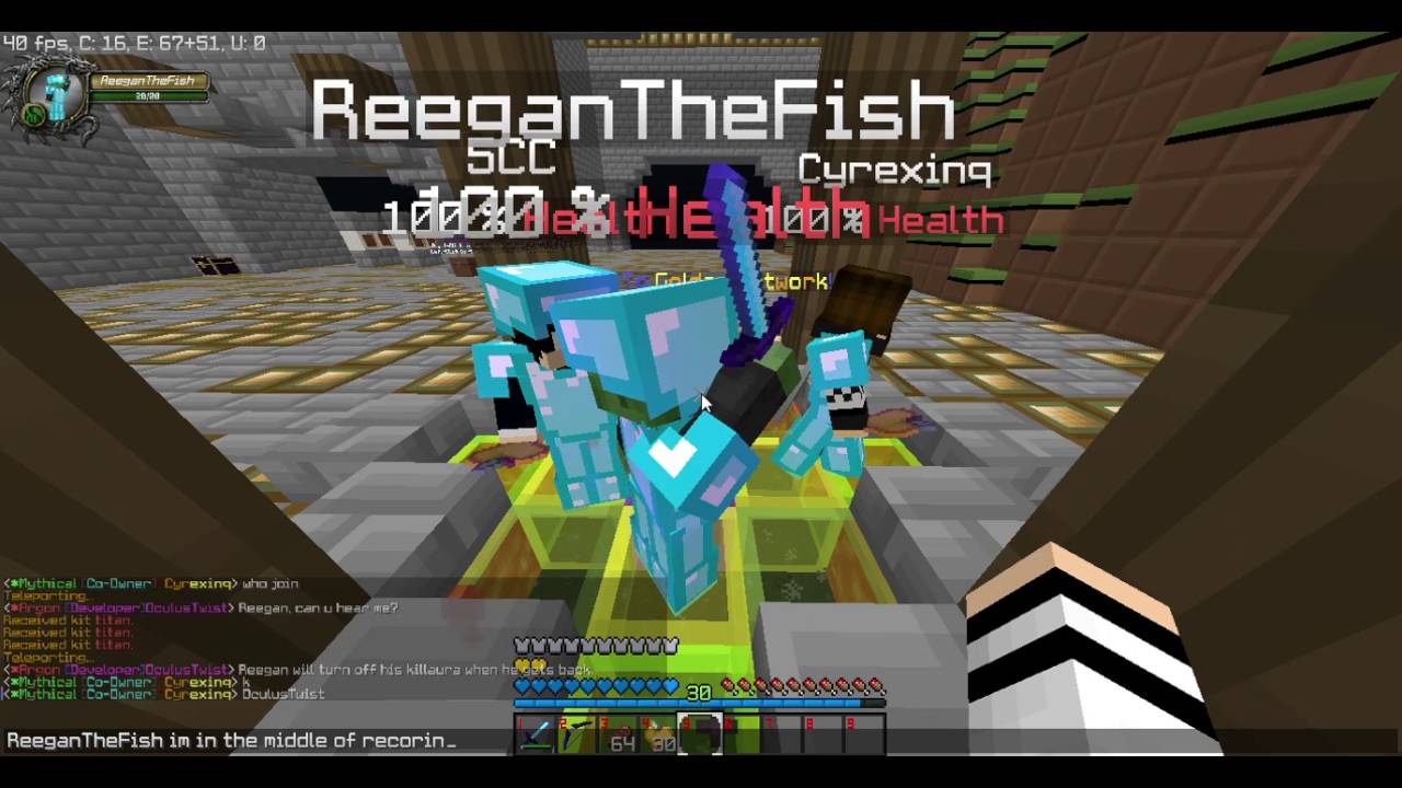 LMAO reegen hes a staff hacking