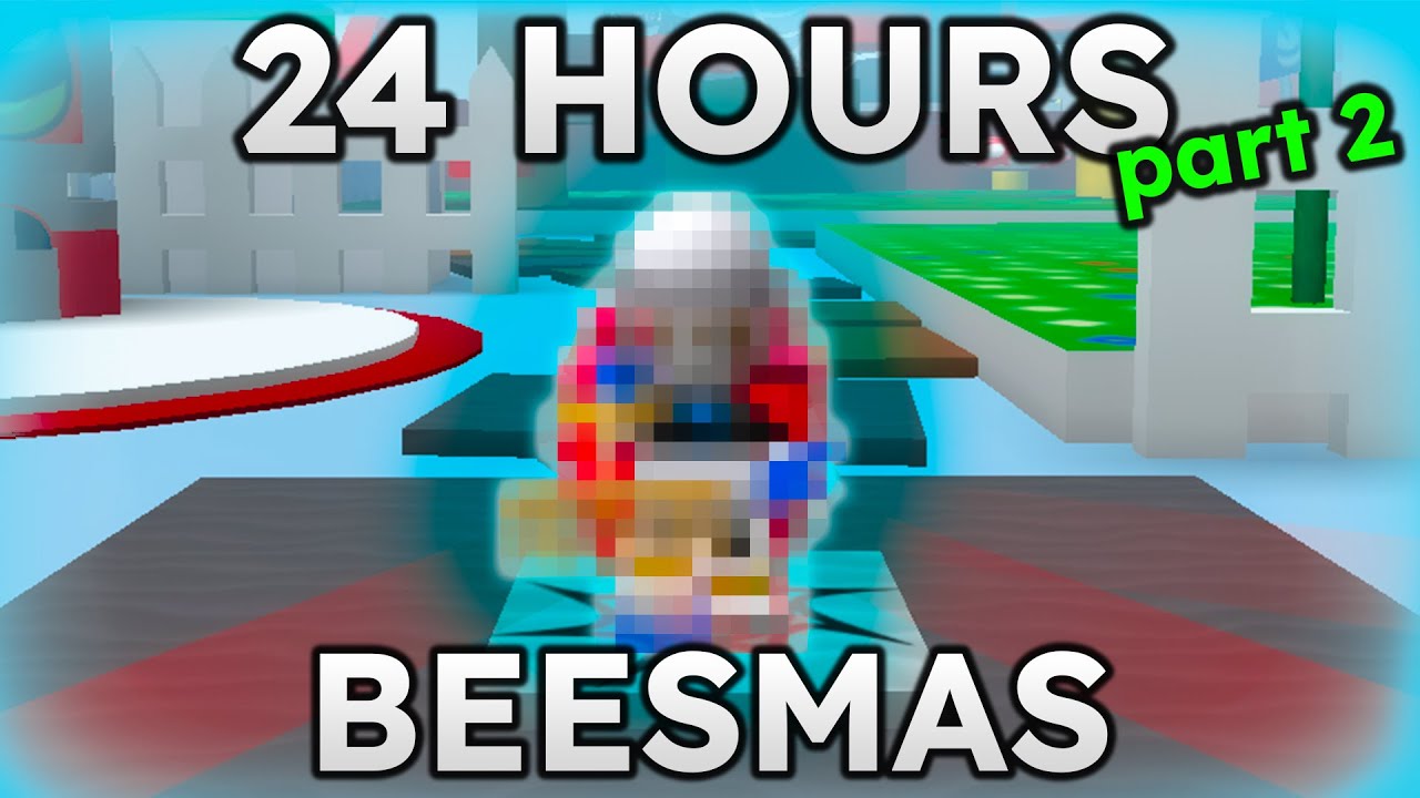 🎁PLAYING BEESMAS🎄FOR 24 HOURS🎄STRAIGHT⛄ON NEW ACCOUNT🎁 YOUTUBE STICKER ‼️GIVEAWAY AFTER 12 HOURS 🎁