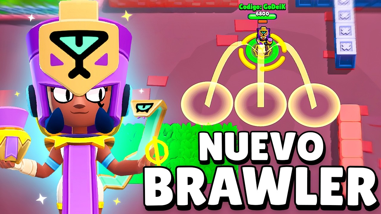 ASI es *NAJIA* NUEVA BRAWLER QUE TE TRANSFORMA en SERPIENTE | BRAWL STARS