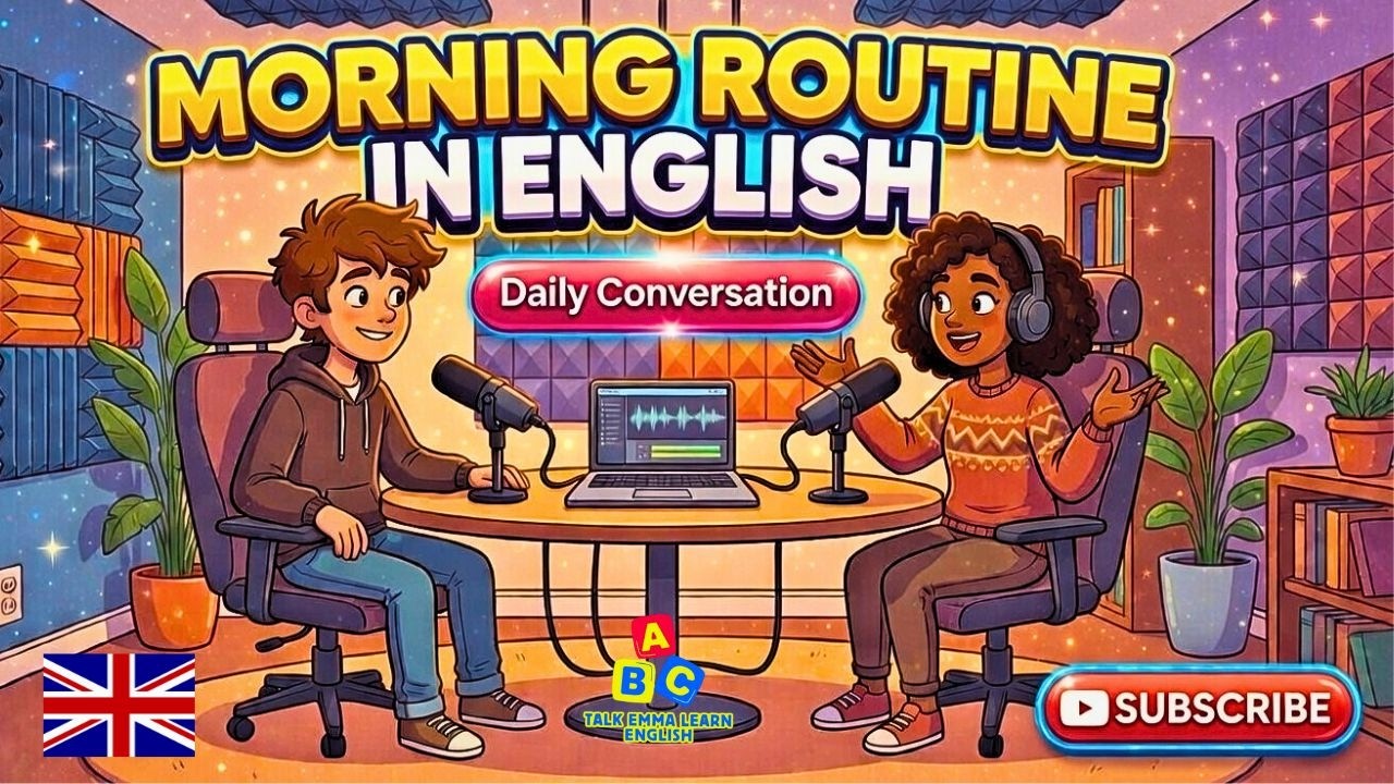 Can You Talk About Your Morning Routine in English? Try This! | English Conversation Practice