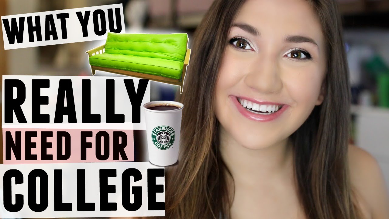 What you DO and DON'T Need for College!  What to Pack vs What NOT to Pack!