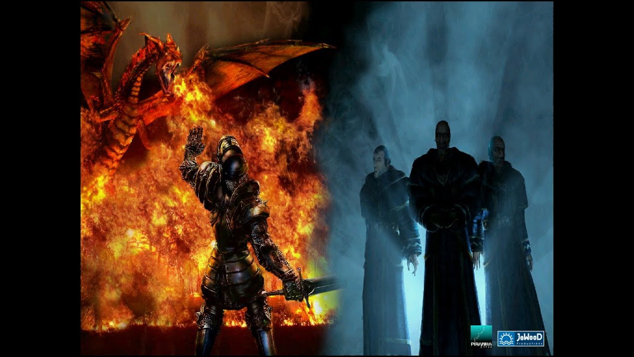 Gothic 2 Yet Another Unofficial Patch 2.6.6 Hardest difficulty | All dragons and ending