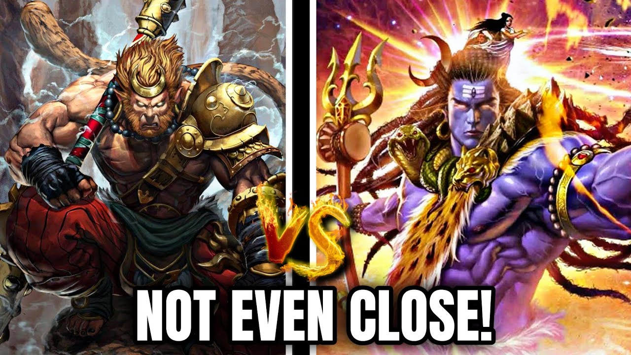 Why LORD SHIVA vs MONKEY KING isn't Even Close! Mahadev vs Sun Wukong | Indian vs Chinese Mythology.