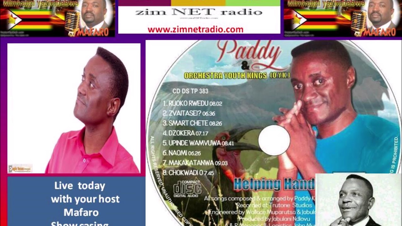 Mafaro talking to Paddy Kamusakara