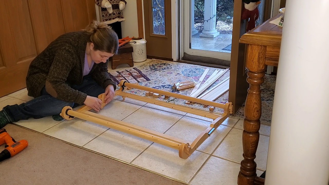 Watch Me Assemble the Kromski Harp Loom