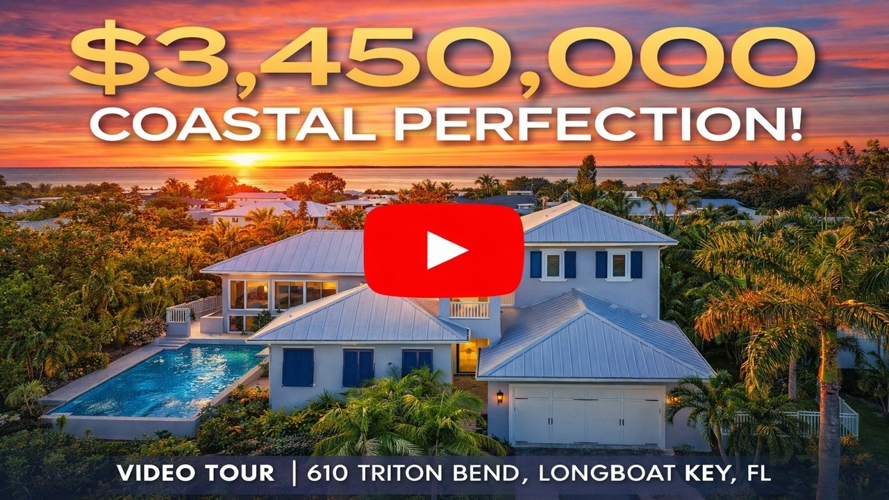 Dream Home Tour: Waterfront Paradise in Longboat Key
