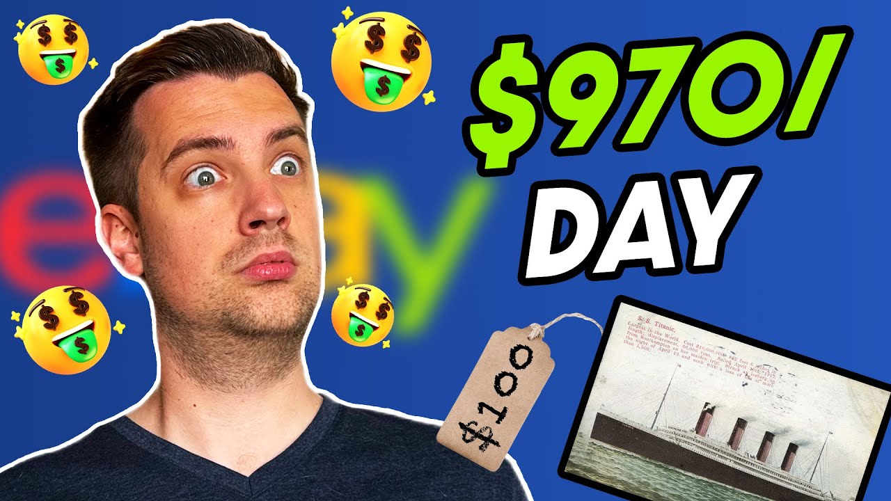 How To Price Postcards To Resell on eBay (Make $970 a Day)