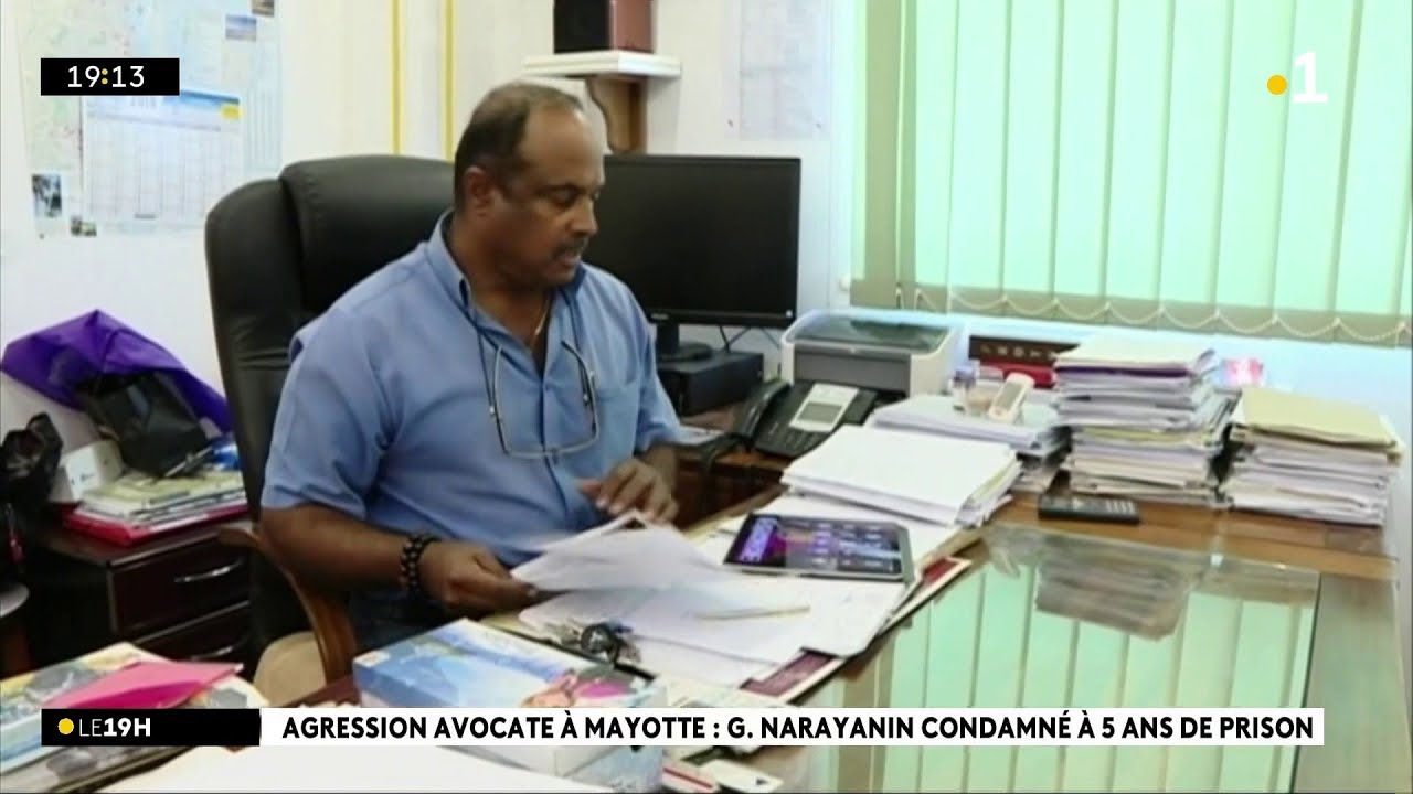 A Mayotte, le Réunionnais Guito Narayanin écope de 5 ans de prison pour l’agression d’une avocate