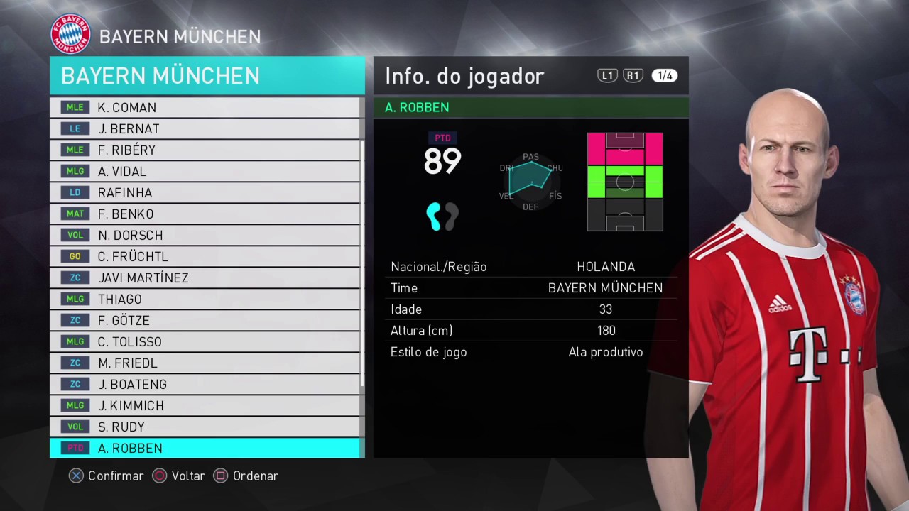 PES 2018 - PATCH DA BUNDESLIGA E CORREÇÃO DE SELEÇÕES