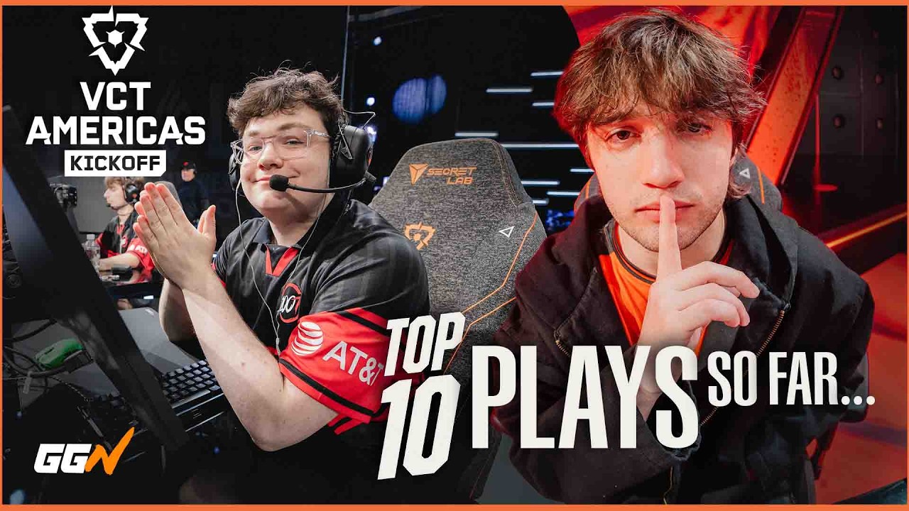 The 10 Best Plays we've seen in VCT Americas Kickoff