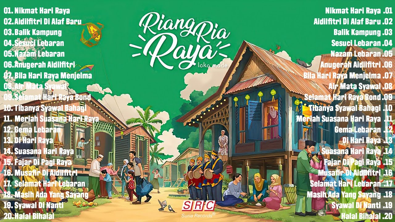 Koleksi Lagu Hari Raya Aidilfitri Nostalgia & Evergreen