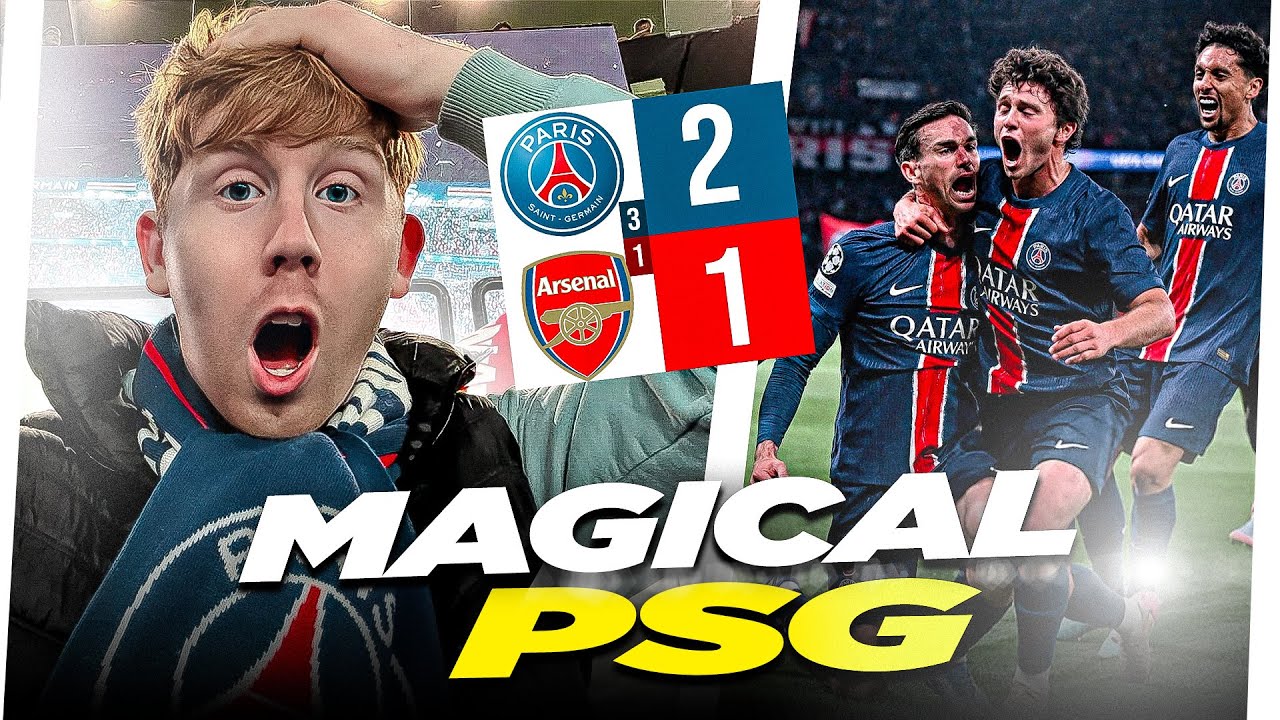 INCREDIBLE SCENES at the Parc Des Princes as PSG Reach Champions League Final!!!