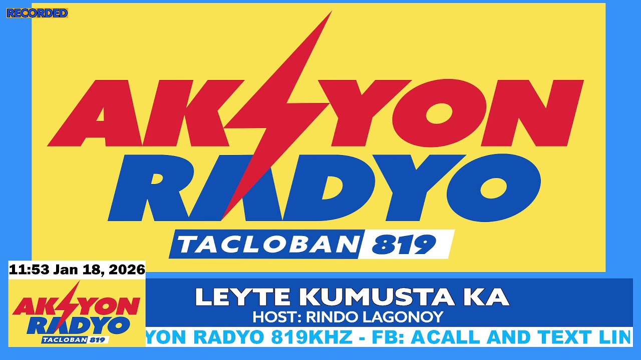 LEYTE KUMUSTA KA | JANUARY 18, 2026
