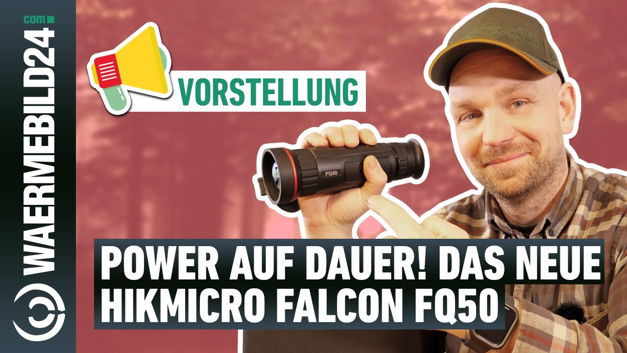 Alle Ziele im Blick des High-End Wärmebild-Handgerät - das Hikmicro Falcon FQ50 im Check 📦
