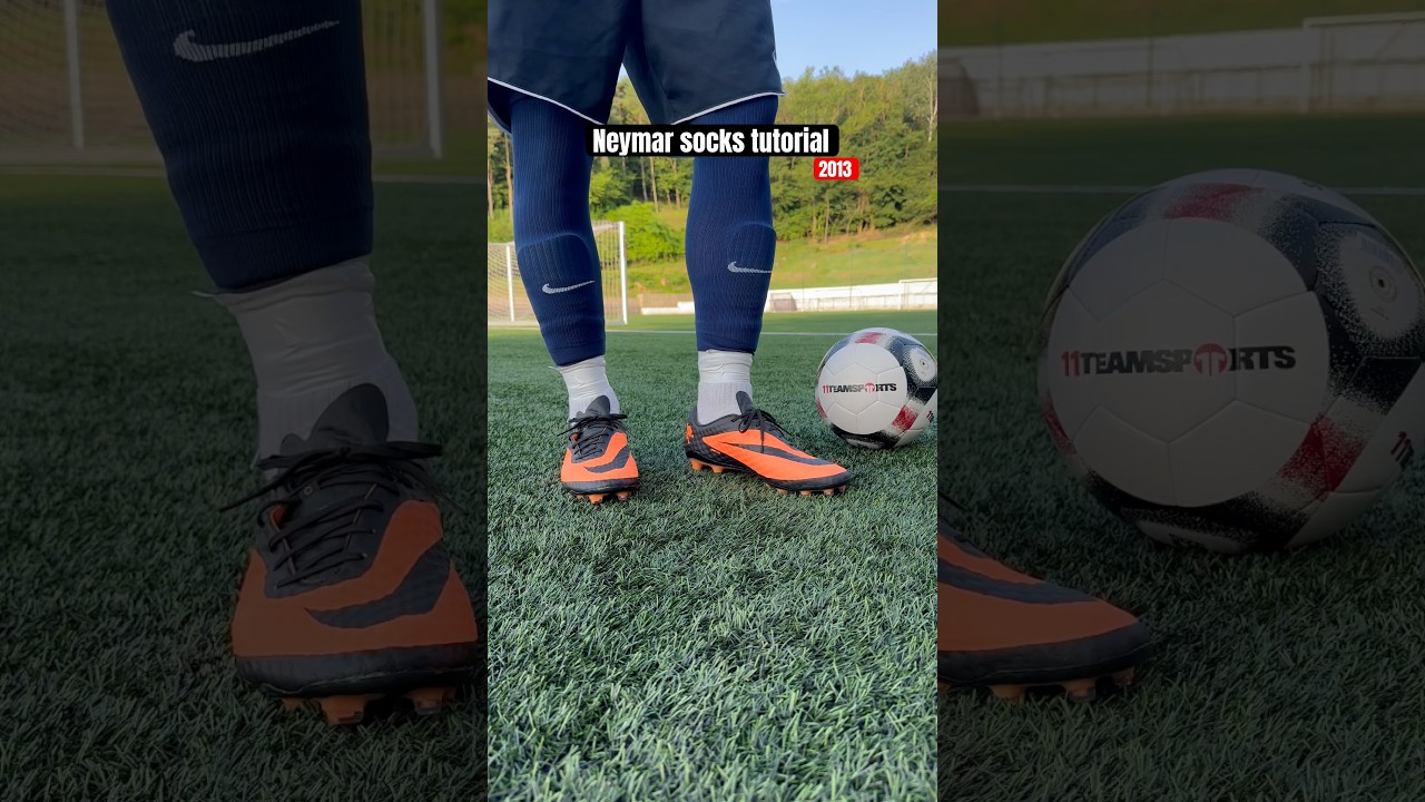 Neymar socks 2013 #tutorial #neymar #football