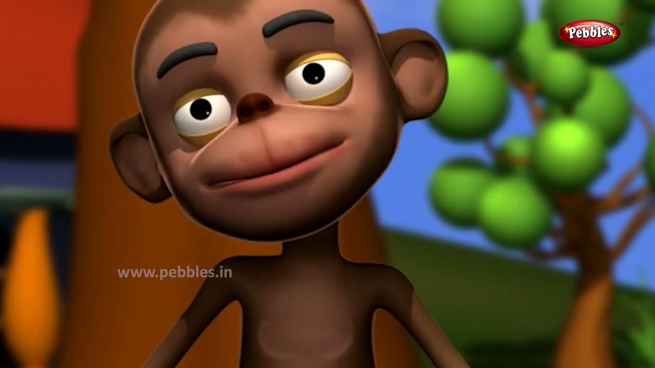 Animal Rhymes in in Marathi | मराठी बालगीत | Animal Songs for Children | Pebbles Marathi