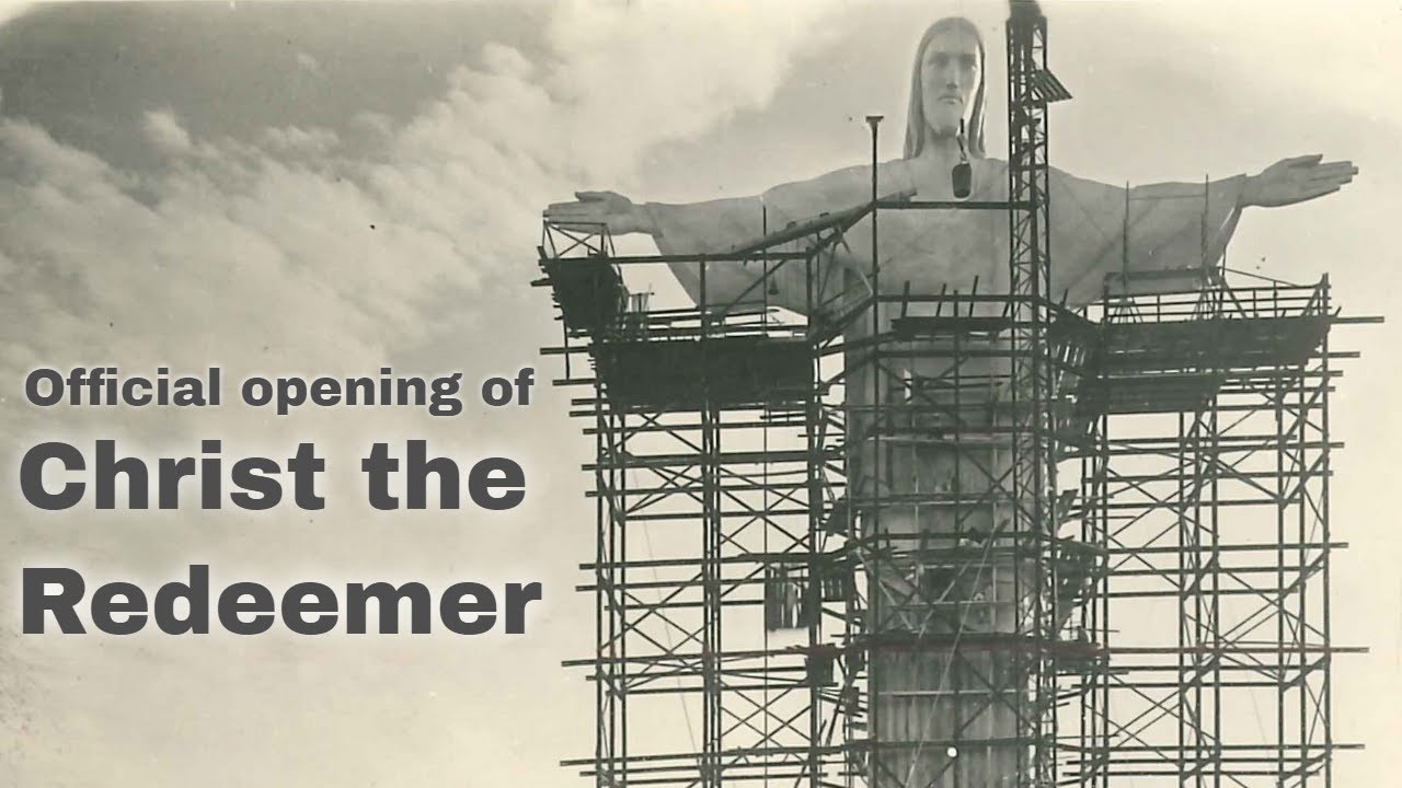 12th October 1931: Christ the Redeemer statue officially opened in Rio de Janeiro, Brazil