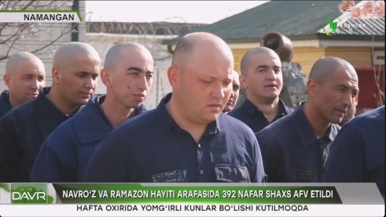 Navro'z va Ramazon Hayiti arafasida 392 nafar shaxs afv etildi (Namangan)