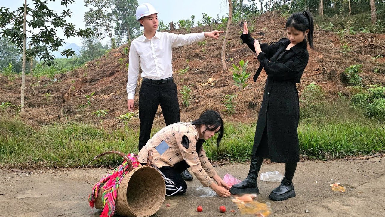 The young engineer and the poor girl met again - starting their journey to pursue the girl
