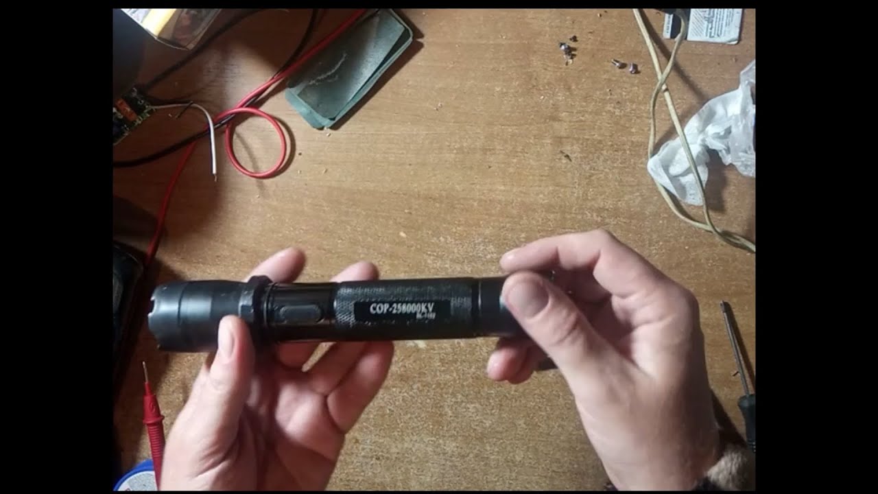 Ремонт фонаря-отпугивателя