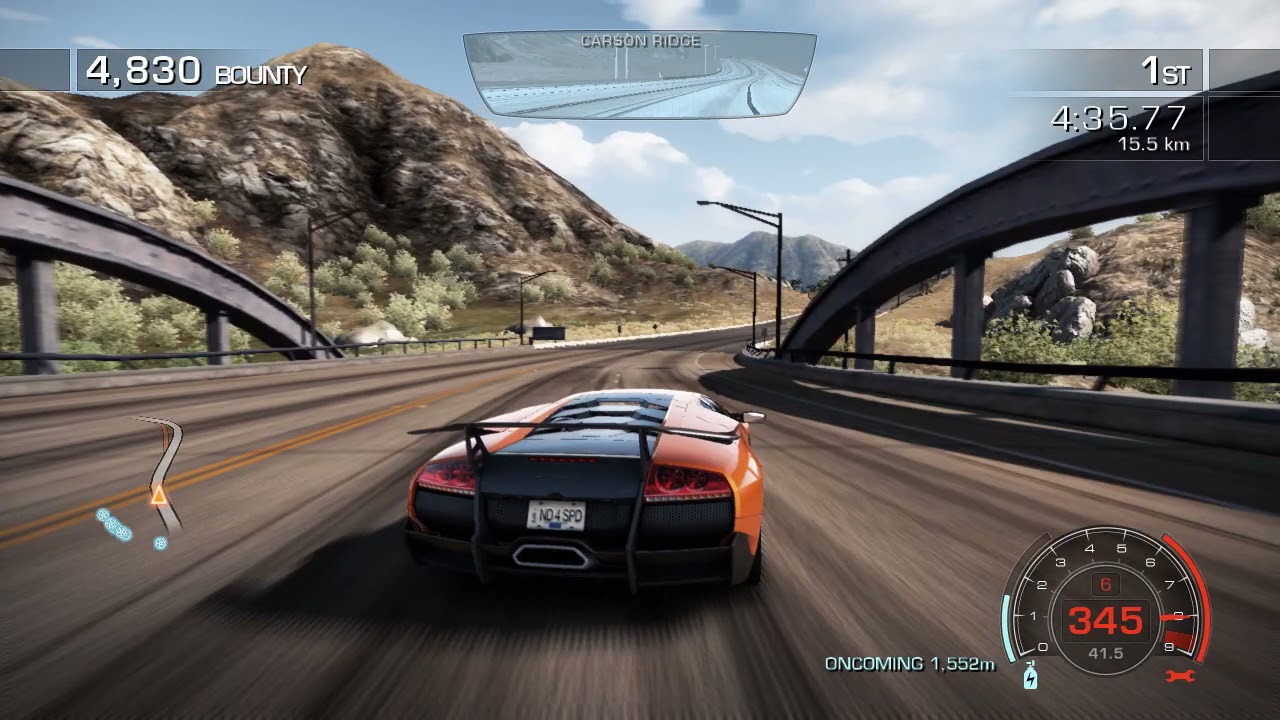 NFS Hot Pursuit (2010) | Foot To The Floor - 7:22.22 | Race