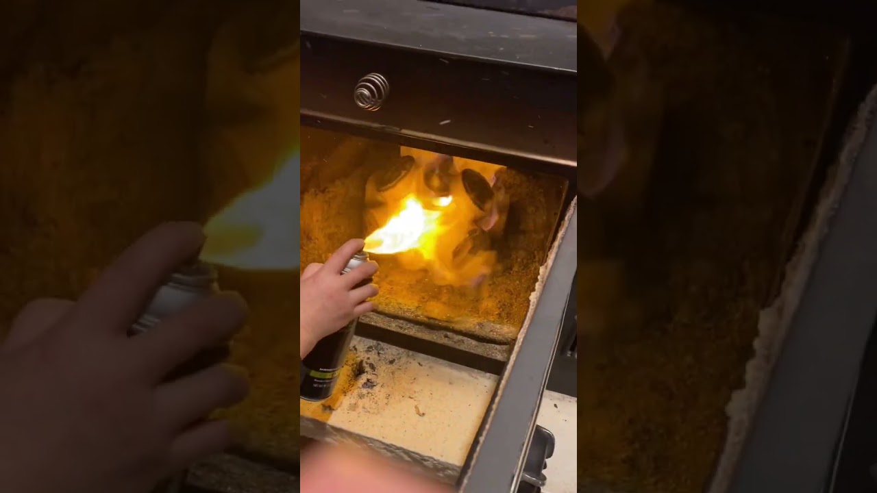Hairspray In A Fire!   #fireiscool