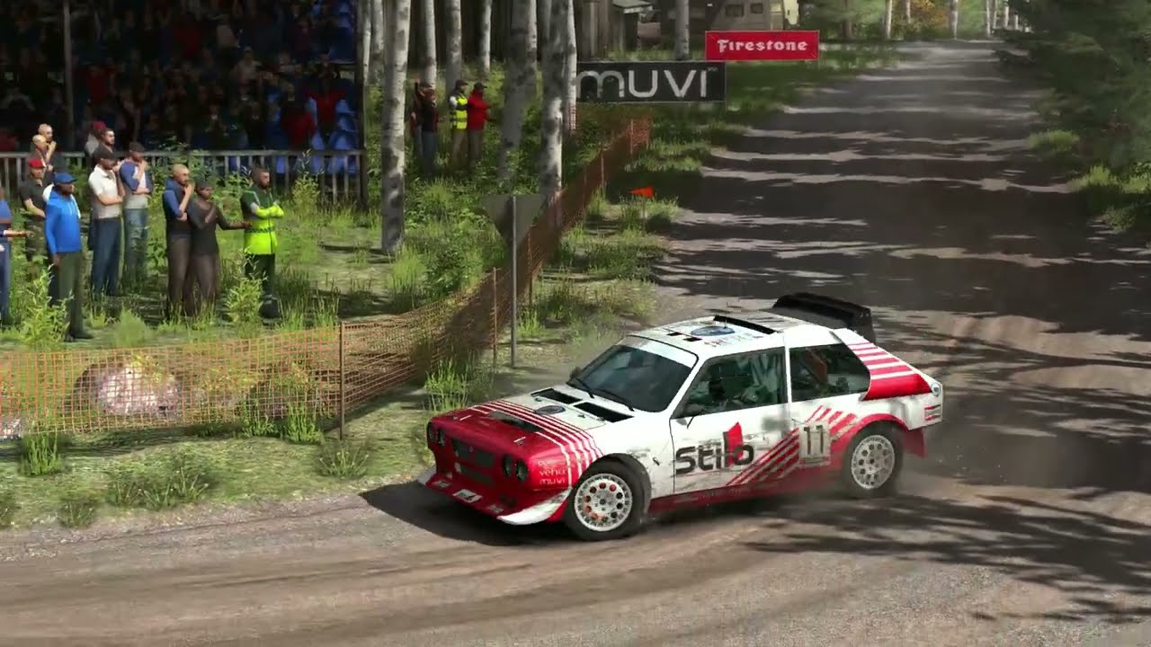 Dirt Rally - Rally Finland with the Lancia Delta S4- Jyrkysjärvi