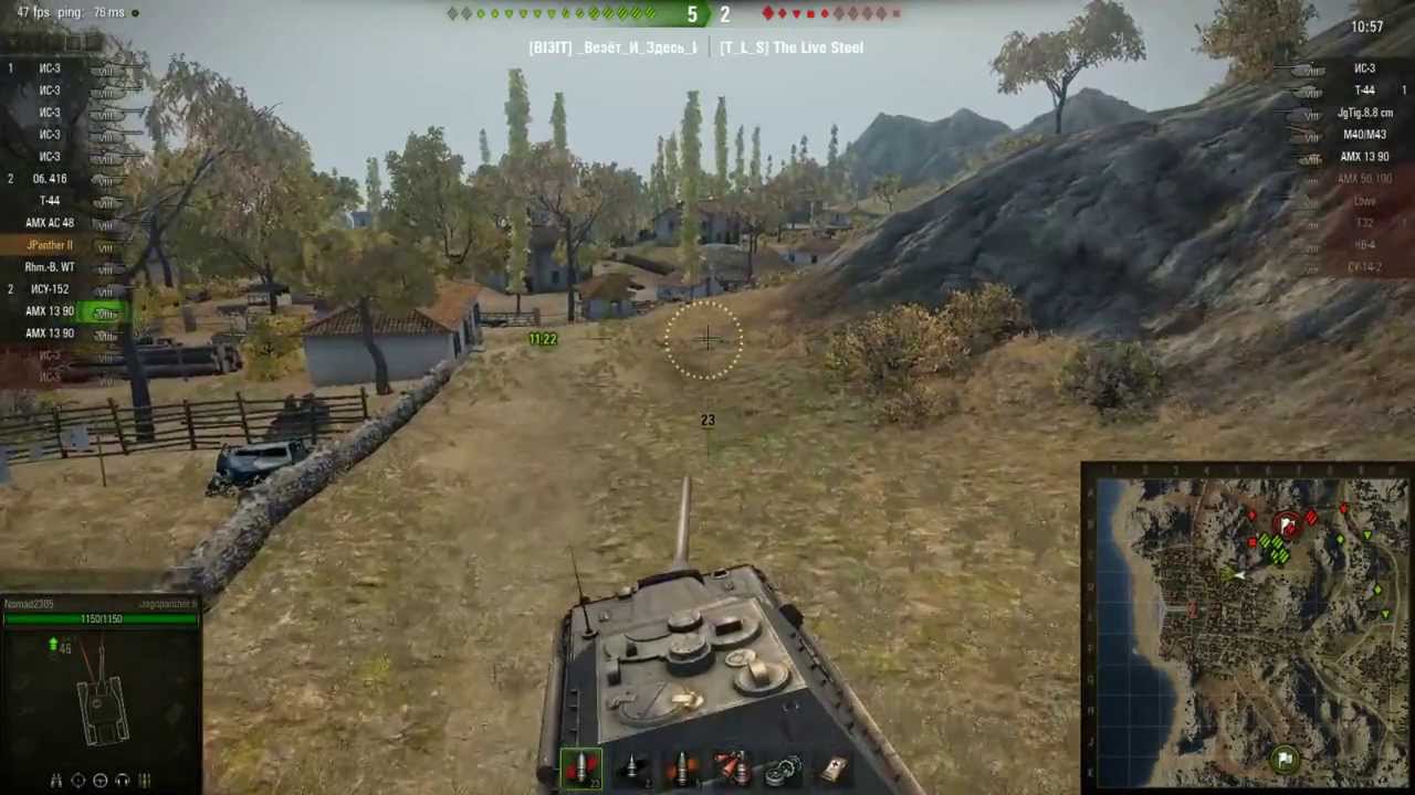 World of Tanks! Игра на гк! Вторая компания!