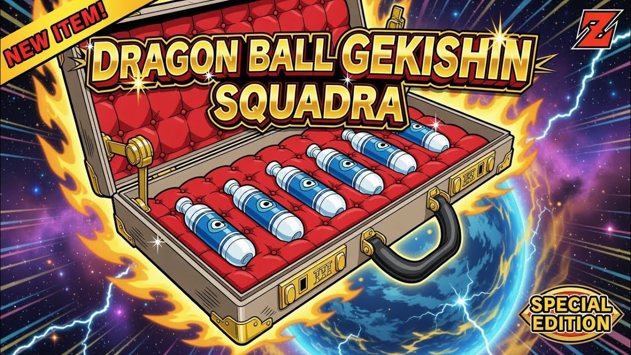 🚨 INSANE NEW ITEM UNLOCKED! 420 Bonus Capsules Potion Suitcase in Dragon Ball Gekishin Squadra! 💥🧳